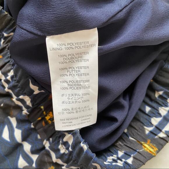 J. Crew Geometric Print Joggers Size 00 - Picture 5 of 7